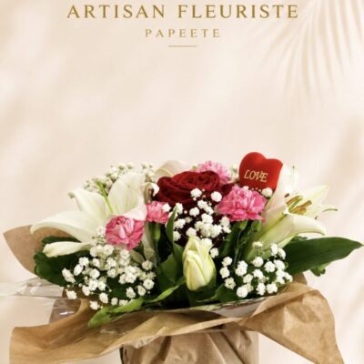 Bisous fleuri